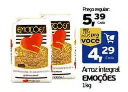 Cometa Supermercados Arroz integral emoções oferta
