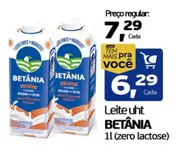 Cometa Supermercados Leite uht betânia 1l (zero lactose) oferta