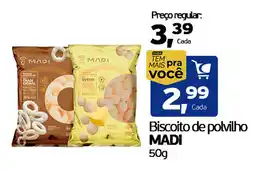 Cometa Supermercados Biscoito de polvilho MADI oferta