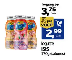 Cometa Supermercados logurte ISIS (sabores) oferta