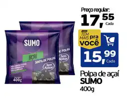 Cometa Supermercados Polpa de açaí SUMO oferta