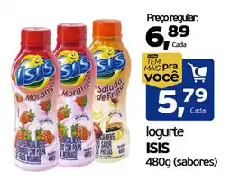 Cometa Supermercados logurte ISIS (sabores) oferta
