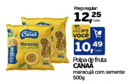 Cometa Supermercados Polpa de fruta canaã maracujá com semente oferta