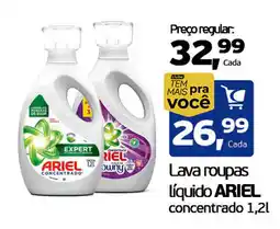 Cometa Supermercados Lava roupas líquido ariel concentrado oferta