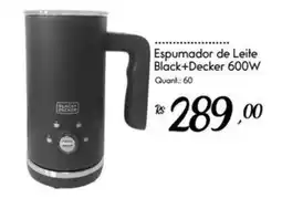 Giassi Supermercados Espumador de Leite Black+Decker oferta