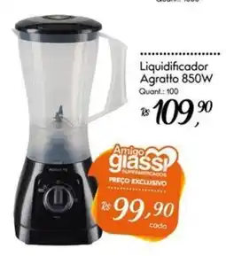 Giassi Supermercados Liquidificador Agratto 850W oferta