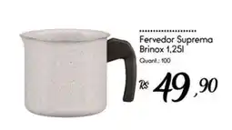 Giassi Supermercados Fervedor Suprema Brinox oferta