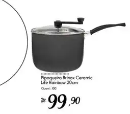 Giassi Supermercados Pipoqueira brinox ceramic life rainbow oferta