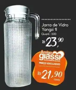Giassi Supermercados Jarra de Vidro Yangzi 1l oferta