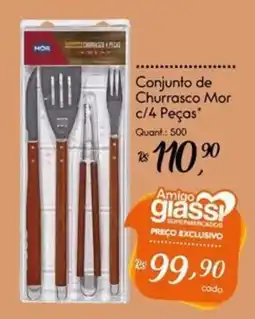 Giassi Supermercados Conjunto de Churrasco Mor oferta