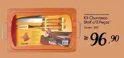 Giassi Supermercados Kit Churrasco Stolf c/3 Peças oferta