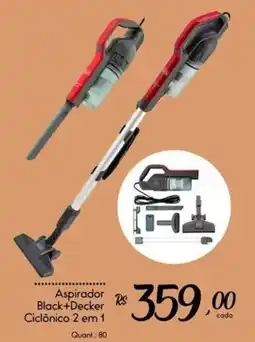 Giassi Supermercados Aspirador Black+Decker Ciclônico oferta