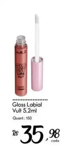 Giassi Supermercados Gloss Labial Vult oferta
