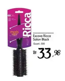 Giassi Supermercados Escova Ricca Salon Black oferta