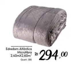 Giassi Supermercados Edredom Atlântica Microfibra oferta
