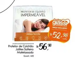 Giassi Supermercados Protetor de colchão impermeável oferta
