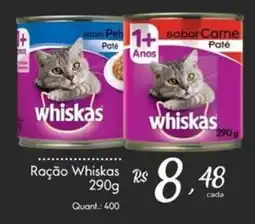 Giassi Supermercados Ração Whiskas oferta