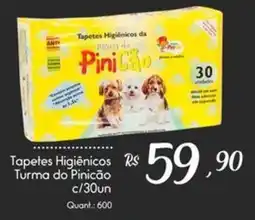 Giassi Supermercados Tapetes Higiênicos Turma do Pinicão oferta