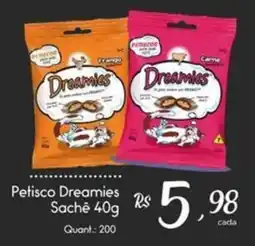 Giassi Supermercados Petisco Dreamies oferta