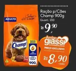 Giassi Supermercados Ração p/Cães Champ oferta