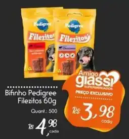 Giassi Supermercados Bifinho Pedigree Filezitos oferta