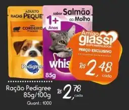 Giassi Supermercados Ração Pedigree oferta