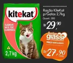 Giassi Supermercados Ração kitekat p/gatos oferta