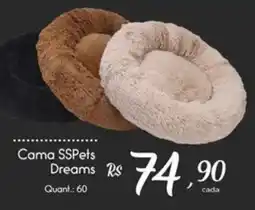 Giassi Supermercados Cama SSPets Dreams oferta