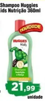 Copercana Shampoo huggies kids nutrição oferta