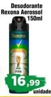 Copercana Desodorante rexona aerossol oferta