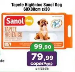 Copercana Tapete higiênico sanol dog oferta