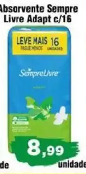 Copercana Absorvente Sempre Livre Adapt oferta