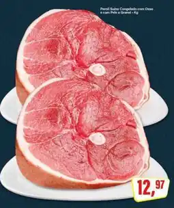 Rede Supermarket Pernil Suíno Congelado com Osso e com Pele a Granel - Kg oferta