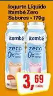 Rede Supermarket Iogurte Líquido Itambé Zero Sabores oferta