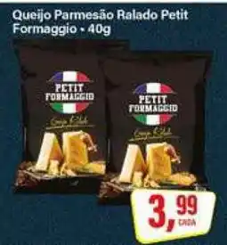 Rede Supermarket Queijo Parmesão Ralado Petit Formaggio oferta