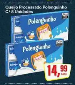 Rede Supermarket Queijo Processado Polenguinho C/ 8 Unidades oferta