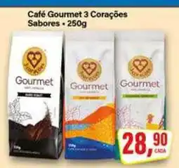 Rede Supermarket Café Gourmet 3 Corações Sabores oferta