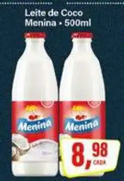 Rede Supermarket Leite de Coco Menina - 500ml oferta