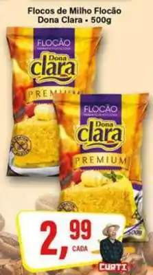 Rede Supermarket Flocos de Milho Flocão Dona Clara - 500g oferta