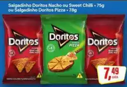 Rede Supermarket Salgadinho Doritos Nacho ou Sweet Chilli ou Salgadinho Doritos Pizza oferta