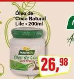 Rede Supermarket Óleo de Coco Natural Life oferta