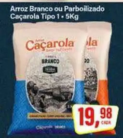 Rede Supermarket Arroz Branco ou Parboilizado Caçarola Tipo 1 - 5Kg oferta