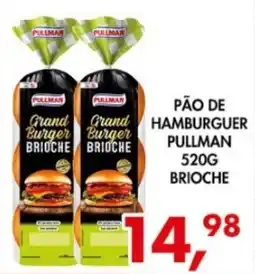Barbosão Extra Supermercados Pão de hamburguer pullman brioche oferta