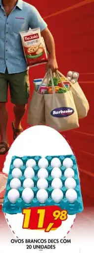 Barbosão Extra Supermercados ovos brancos decs oferta