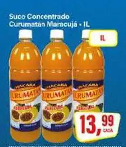 Rede Supermarket Suco Concentrado Curumatã Maracujá oferta