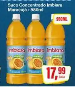 Rede Supermarket Suco Concentrado Imbiara Maracujá oferta