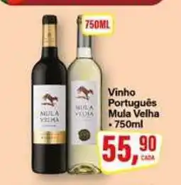 Rede Supermarket Vinho Português Mula Velha oferta