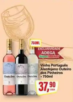 Rede Supermarket Vinho Português Alentejano Outeiro dos Pinheiros oferta