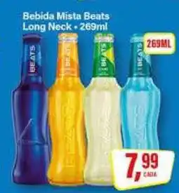 Rede Supermarket Bebida Mista Beats Long Neck oferta