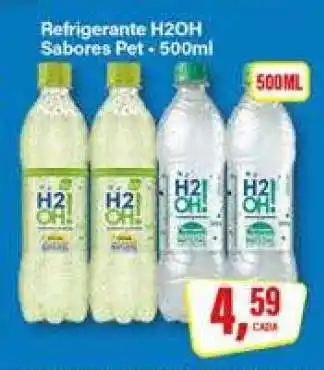 Rede Supermarket Refrigerante H2OH Sabores Pet oferta